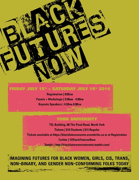 Black Futures Now Conference Poster