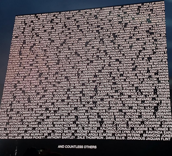 Screen at Beyonce's recent Glasgow concert