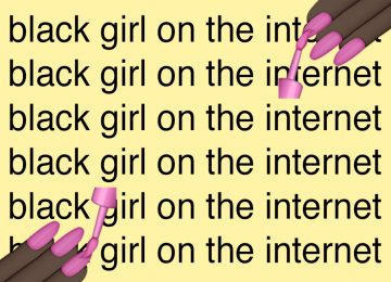 black girl on the internet
